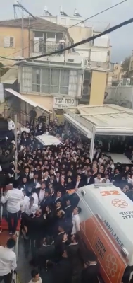 תורה תורה חגרי שק ברוך דיין אמת:  כלל ישראל אין שאק מיט דעם פלוצלימדיגער פטירה פון מרן שר התורה הגאון רבי חיים קנייבסקי זצוק"ל אין עלטער פון 94 יאר 