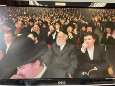 ערשטע בילדער מעמד הכנה לקבלת התורה ברשות הגאון ר"י פני מנחם רבי שאול אלתר שליט"א 