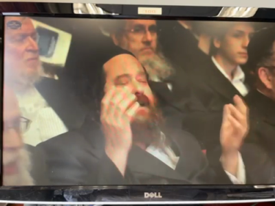 ערשטע בילדער מעמד הכנה לקבלת התורה ברשות הגאון ר"י פני מנחם רבי שאול אלתר שליט"א 
