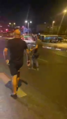 אראבער פורבירט צו שלאגן דורכגייער אין ירושלים 