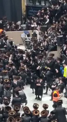 ערשטע בילדער: שמחת החתונה בחצר הקודש בעלזא חלק ב' 