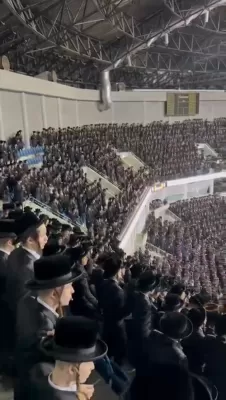 ערשטע בילדער: שמחת החתונה בחצר הקודש בעלזא חלק ב' 