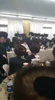 ערשטע בילדער משמחת החתונה בבית טאהש- תולדות אהרן 