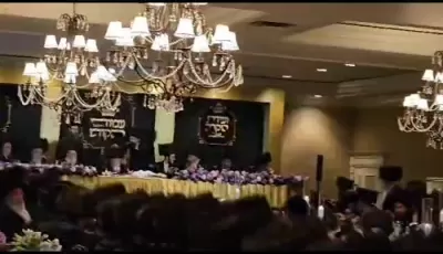 פריוואטע שבע ברכות פאר נגידים פון נכד כ"ק אדמו"ר מסקווירא שליט"א 