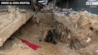א בליק אינעווייניג די כאמאס טונעלן אינטער די שיפא שפיטאל 