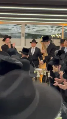 מעמד הכנסת ספר תורה בהשתתפות כ"ק אדמו"ר מבאיאן שליט"א  
