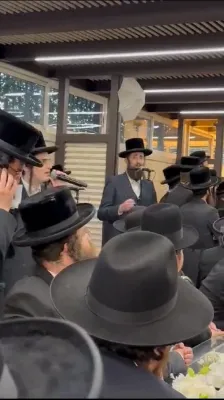 מעמד הכנסת ספר תורה בהשתתפות כ"ק אדמו"ר מבאיאן שליט"א  