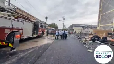 א העלישע פייער האט יעצט אויסגעבראכן אין די נייע ביהמ"ד הגדול אין שיכון סקווירא.