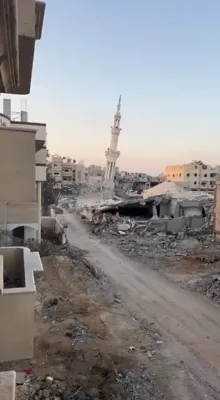 היינט אין רפיח עזה.