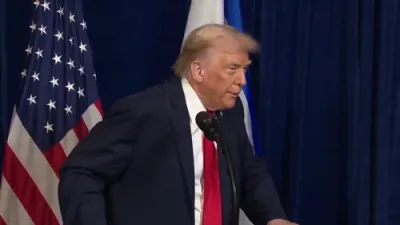 טראמפ ווארנט חאמאס אויב זיי וועלן זיך נישט אנטוואפענען