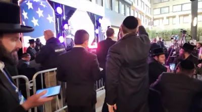 ערשטע ווידעאס פונעם גרויסארטיגן צדק פאנדערעסינג אווענט 