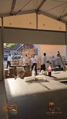 הכנות צום יארצייט פון הרה"ק רבי ישעיה'לע קערעסטירער זי"ע 