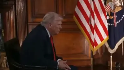 טראמפ זאגט אין די NBC אינטערוויו אז די אמעריקאנע עקאנאמיע וועט זיין "אקעי" אין די לאנג ראן