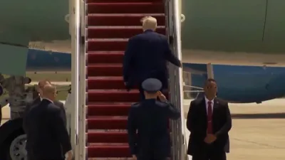 פרעזידענט טראמפ אויפן וועג ארויס קיין סאודיע אראביע 