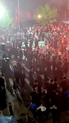 מעמד ההדלקה ל"ג בעומר תשפ"ה אין בעלזא לעיקוואד