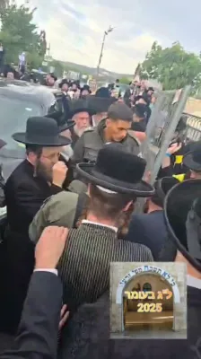 ערשטע בילדער פון לג בעומר אין מירון