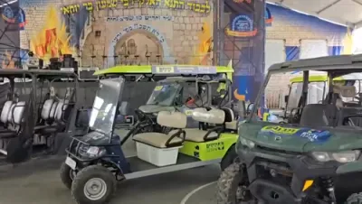 ערשטע בילדער פון לג בעומר אין מירון