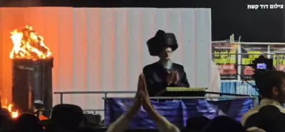 ערשטע בילדער און ווידיאוס פון די גרויסע הדלקה אין באיאן