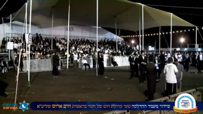 הדלקה לג בעומר ביי הרב שלום ארוש שליט"א 