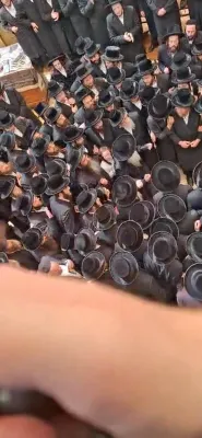 כ"ק אדמו"ר מצאנז שליט"א אין מירון
