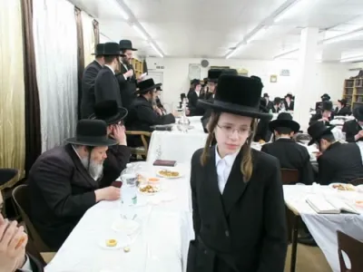 מסע חיזוק דורך הגה"צ אב"ד סאטמאר וויליאמסבורג שליט"א אין קהילת סאטמאר לאנדאן