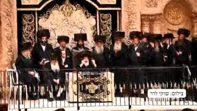 לעצטע ספירת העומר ביי כ"ק אדמו"ר מוויזניץ שליט"א 