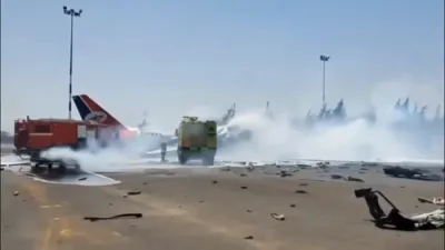 מדינת ישראל מיליטער האט באמבאדירט די לעצטע חוטי ערעפלאן אין תימן