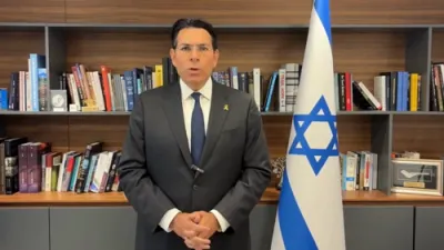 מדנ"י אמבאסאדאר צו די יו ען: די מלחמה וועט זיך נישט ענדיגן ביז אלע משכונות קומען אהיים