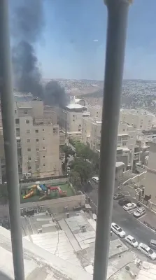 א פייער האט אויסגעבראכן אין די שולע בנות הדסה אין ירושלים 