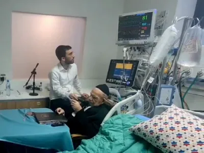 לרגל די יארצייט פון הגאון רבי גרשון אדלשטיין זצ"ל - ווידיאו פונעם גאון ביים געבן א שיעור די לעצטע טאג אין לעבן!