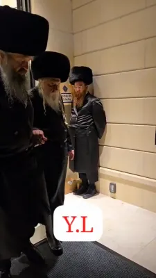 יעצט מוצאי שבת ביי כ"ק אדמו"ר מגור שליט"א 