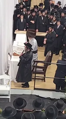 נאך ווידיאוס פון די מעמד לימוד התורה און מנחה ביים סיום הש"ס פון תורתך שעשועי 