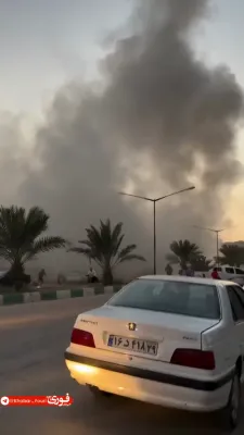 פולע בילדער און ווידיאוס פון די אטאקעס פון מדינת ישראל אויף איראן'ס נוקלעארע סייטס