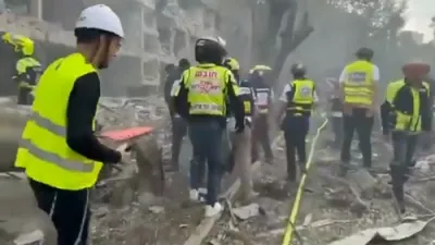 חורבנות אין תל אביב נאך די איראנע אטאקע