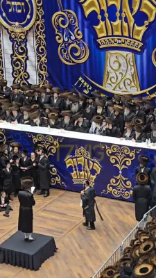 פולע ווידיאוס פון חתונה פון א אייניקל ביי כ"ק אדמו"ר מבאבוב שליט"א 