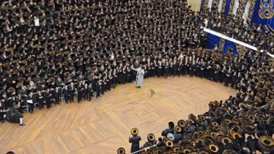 פולע ווידיאוס פון חתונה פון א אייניקל ביי כ"ק אדמו"ר מבאבוב שליט"א 