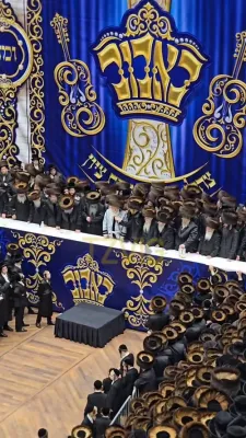 פולע ווידיאוס פון חתונה פון א אייניקל ביי כ"ק אדמו"ר מבאבוב שליט"א 