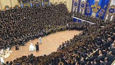 פולע ווידיאוס פון חתונה פון א אייניקל ביי כ"ק אדמו"ר מבאבוב שליט"א 