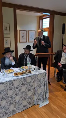 הערליכע מעמד קרן עולם התורה אין אמעריקא בראשות גדולי התורה שליט"א 