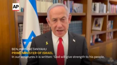 נתניהו: די איזראעלי זיג איבער איראן ברענגט א 'היסטארישע געלעגנהייט' צו פארברייטערן די שלום אפמאכן איבערן מיטל מזרח.