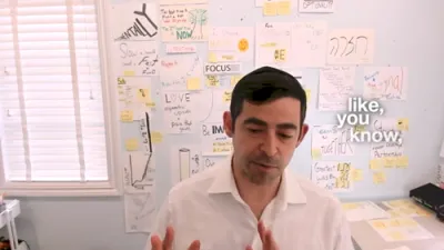 אינפארמאטיווע ביזנעס שמועס צווישן ר' דניאל שענברוין מיט ר' מנחם האפמאן 