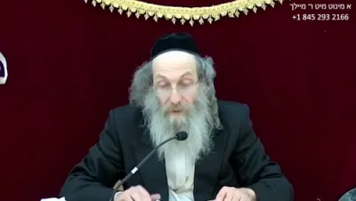 א מינוט מיט ר' מיילך שליט"א-ערש"ק פרשת בלק - טו' תמוז תשפ"ה