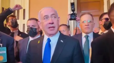 נתניהו אין וואשינגטאן האט מסכים געווען מיט טראמפ וועגן ענדיגן חאמאס, באפרייען משכונות.