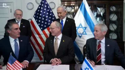 אמעריקע און מדנ"י האבן אונטערגעשריבן א דיעל צו ארבעטן צוזאמען אויף ענערגיע און AI