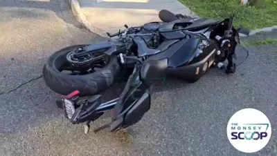 א מאטאר ביציקל עקסידענט אין ראקלענד קאונטי