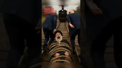 עי איי ווידיאו פון פוטין, טראמפ, כאמענעי, און נתניהו 