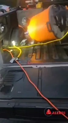 א בליק אויף די שווערע פארפלייצונגען נעכטן אין לעיקוואוד