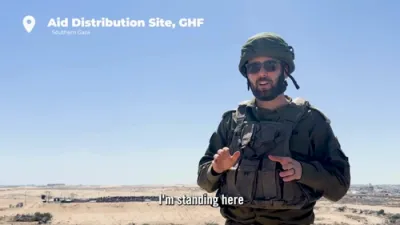 די אמת וועגן הילף פארטיילונג ערטער אין עזה אנטפלעקט.