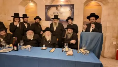 אינטערסאנטע פארהער פארנט פון כ"ק אדמו"ר מגור שליט"א ביי כולל שם עולם