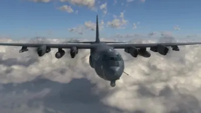 א בליק אויף וויאזוי די AC-130 מיליטערישע פליגער ארבעט 